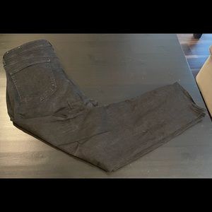 Loft high-waisted skinny jeans - black